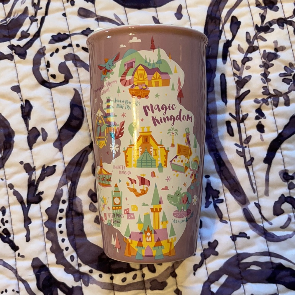 Starbucks Disney Magic Kingdom Ceramic Cup